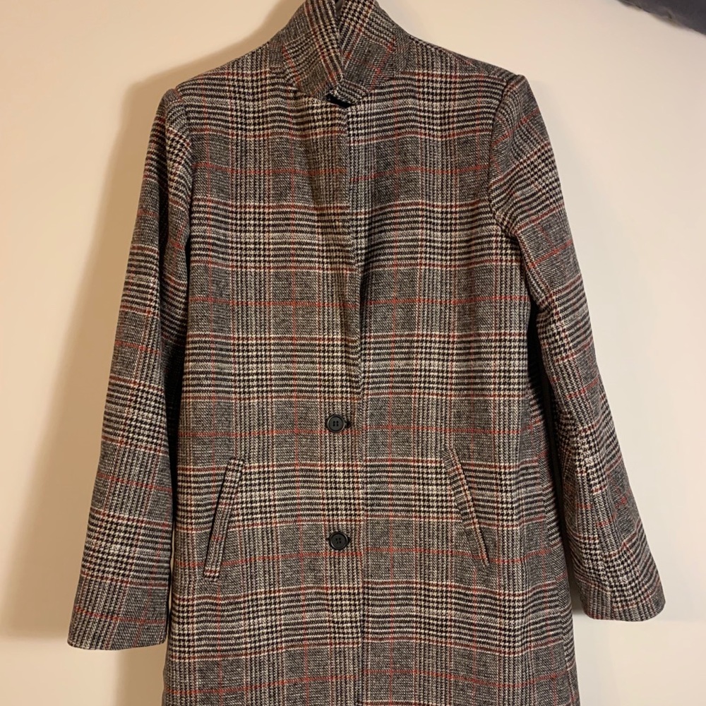 Shein plaid dress jacket